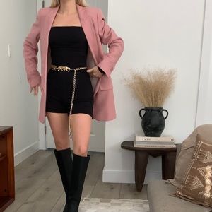 Zara pink blazer